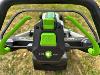 EGO POWER+ 21” SELF PROPELLED LAWNMOWER WITH BATTERY AND CHARGER