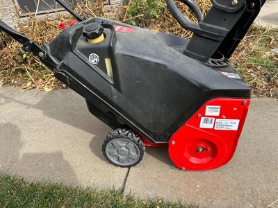 CRAFTSMAN 21” SNOWBLOWER WITH ELECTRIC START