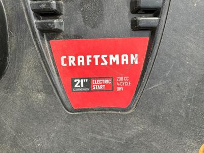 CRAFTSMAN 21” SNOWBLOWER WITH ELECTRIC START