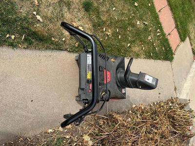 CRAFTSMAN 21” SNOWBLOWER WITH ELECTRIC START