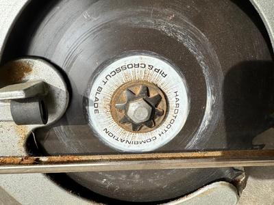 RYOBI 3” x 18” BELT SANDER AND SHOPMATE 7-1/4” SAW