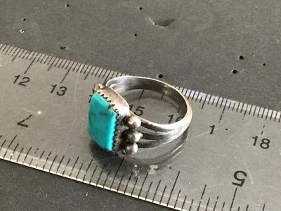 Vintage Sterling Silver Ring Stone