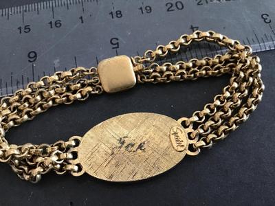 Vintage Speidel Link Bracelet Signed