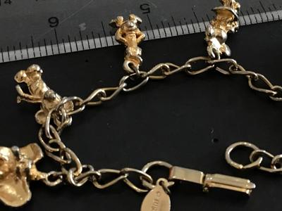 Vintage Disney Charm Bracelet