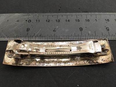 Vintage Abalone Shell Barrette