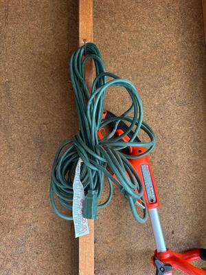 GRASSHOG WEED WACKER, EXTENSION CORD AND LOPPING SHEARS