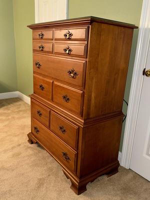 Maple House Hard Rock Maple Chest of Drawers