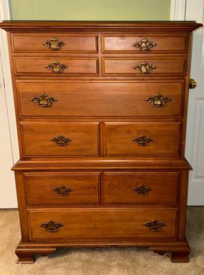 Maple House Hard Rock Maple Chest of Drawers