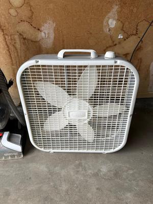 SHARK STAIN STRIKER CARPET XPERT SHAMPOOER AND BOX FAN