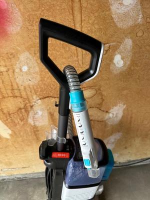 SHARK STAIN STRIKER CARPET XPERT SHAMPOOER AND BOX FAN