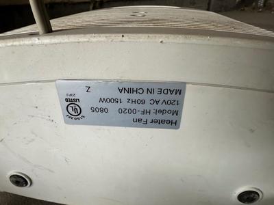 LAKEWOOD 12” AIR 360 FAN, HEATER FAN AND DIRT DEVIL HAND HELD VACUUM