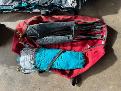 TENT AND GAS-FIRED PORTABLE HEATER