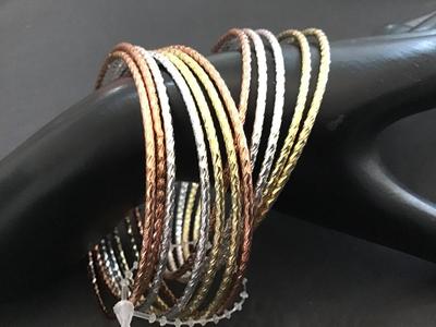 New Multi Tone Bangles