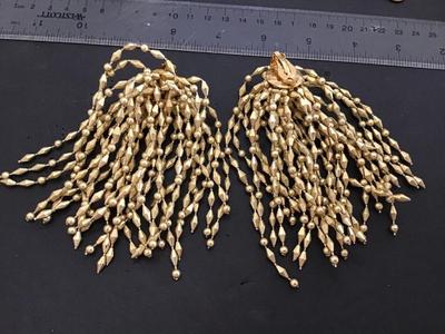 Large Statement Earrings. Vintage