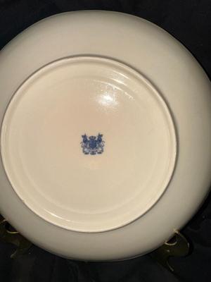 Blue & White Lidded Tureen with Underplate