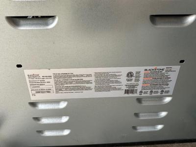 BLACKSTONE CULINARY 17” TABLETOP PROPANE GRIDDLE WITH HOOD