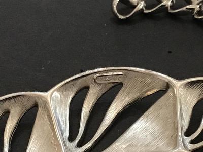 Monet Vintage Modernist Necklace