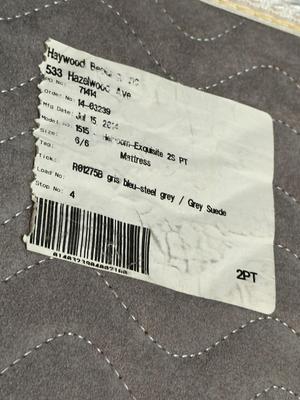 Sale Photo Thumbnail #184: King Log Bed Frame, includes headboard and footboard and frame.