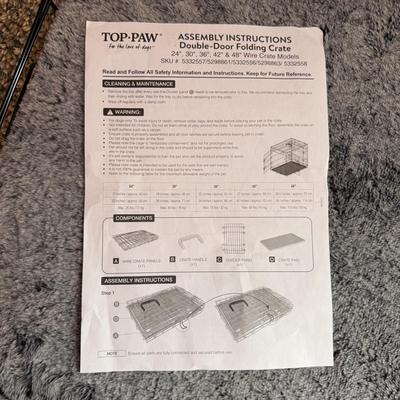 Roverlund Pet Carrier, Top-Paw Crate, Chill Kuzzi Crate Pad, & More Dog Items