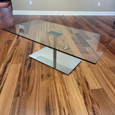 Glass Top Coffee Table