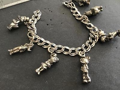 Disney Vintage Charm Bracelet