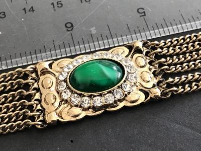 Lulu Frost Crystal Victorian Style Bracelet.