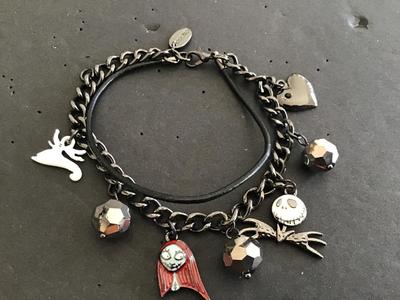 Jack Sally’s Nightmare Before Christmas Charm Bracelet