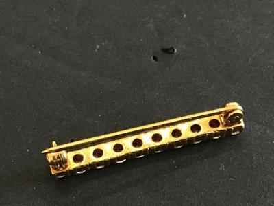 Petite Bar Pin Brooch