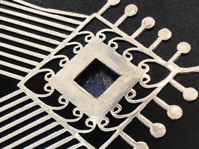 Beautiful Large Statement Silver Lapis Lazuli