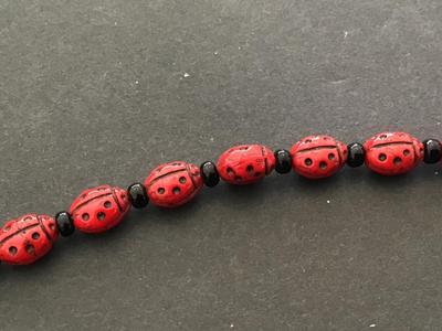Child’s Lady Bug Bracelet