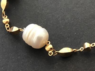Baroque Pearl Large Bracelet \ Anklet