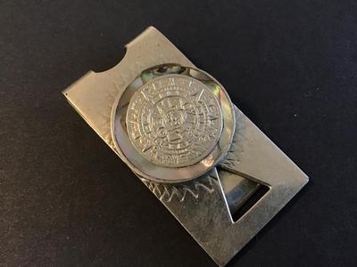 Sterling Taxco 925 Vintage Money Clip 20.9 Grams
