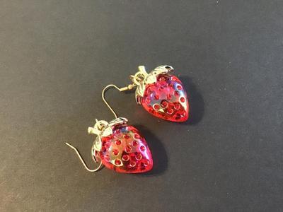 Super Cute Strawberry Earrings