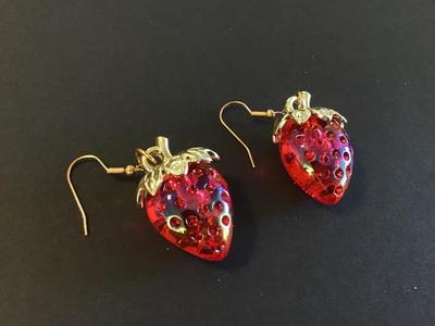 Super Cute Strawberry Earrings