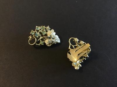 Vintage Rhinestone Earrings
