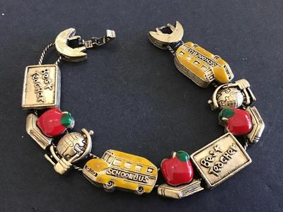 Vintage School Bracelet