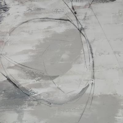 502B: Abstract Expressionism Art on Stretched Canvas