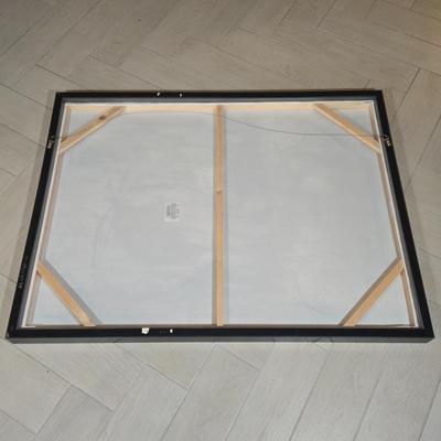 502B: Abstract Expressionism Art on Stretched Canvas