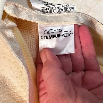Sale Photo Thumbnail #261: Tempur-pedic Pillow, Queen, with ZIppered Pillow Cover by the same brand
30" x 19.5" - Very good condition