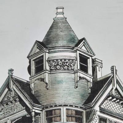 LOT 503B: Artist Signed and Numbered Framed Art/Country Estate