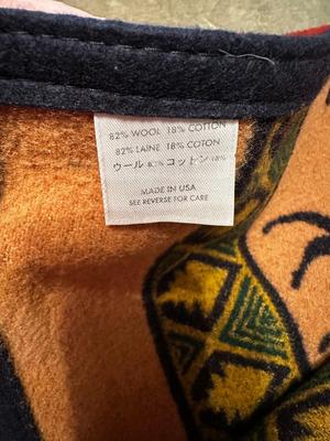 Sale Photo Thumbnail #277: Pendleton Wool Elk/Moose Cabin Mountain Blanket #1