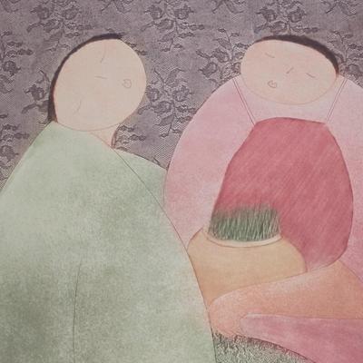 LOT 505B: Conversation by the Malaysian Artist Eng Tay.