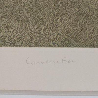 LOT 505B: Conversation by the Malaysian Artist Eng Tay.