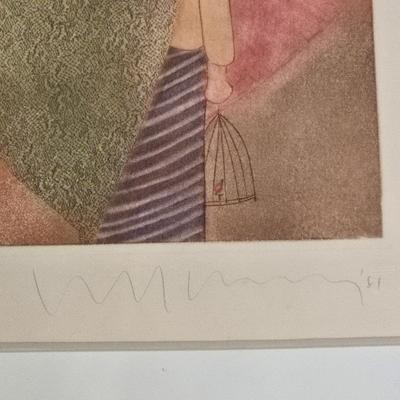 LOT 505B: Conversation by the Malaysian Artist Eng Tay.