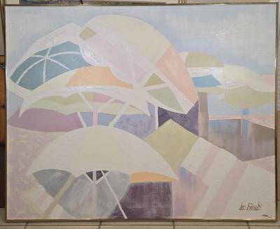 LOT 508B: Beach Umbrellas by Lee Reynolds