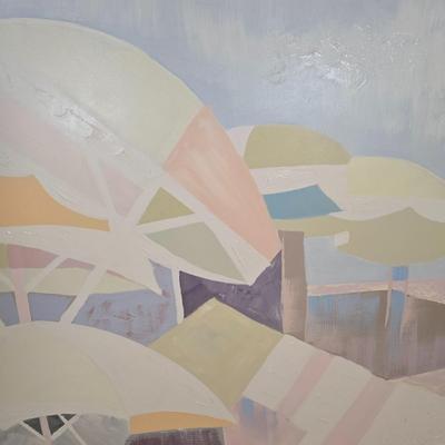 LOT 508B: Beach Umbrellas by Lee Reynolds