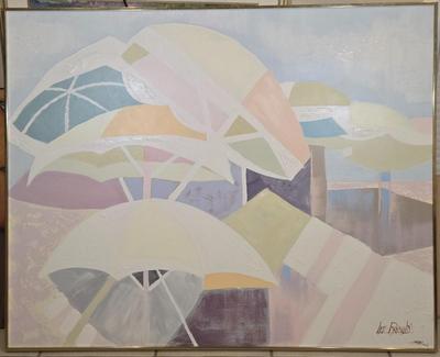LOT 508B: Beach Umbrellas by Lee Reynolds