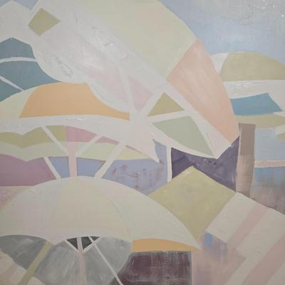 LOT 508B: Beach Umbrellas by Lee Reynolds