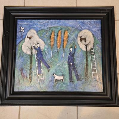 LOT 509B: Unknown Artist Framed Oil Painting