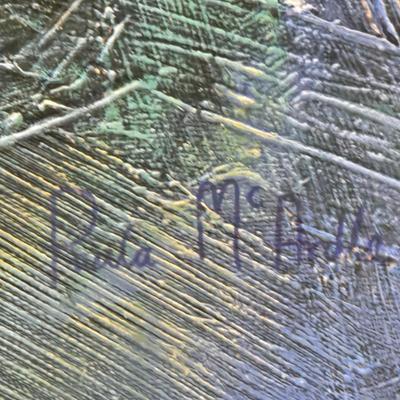 LOT 509B: Unknown Artist Framed Oil Painting